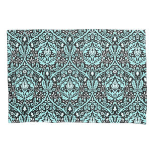 Housse D'oreillers William Morris Golden Bough dans Blue Shades