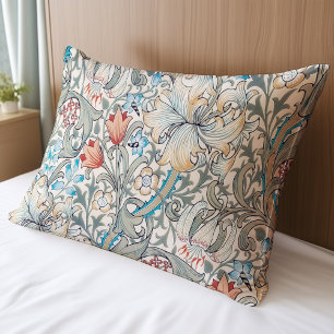 Housse D'oreillers William Morris Lily Art Nouveau Motif Floral Pil