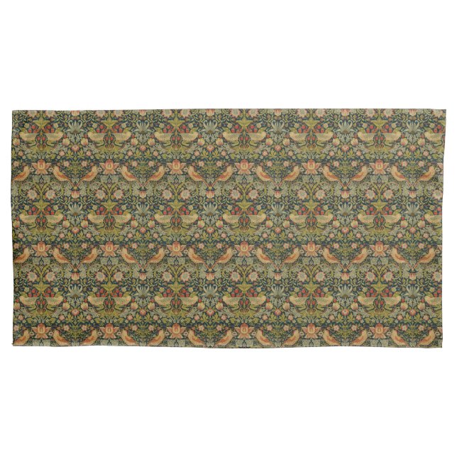 Housse D'oreillers William Morris, Pillowcase du voleur de fraises (devant)