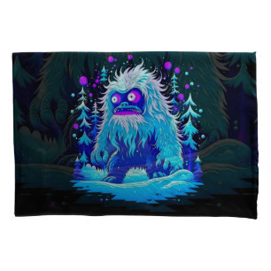 Housse D'oreillers Yeti Winter Wonderland