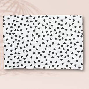 Housse D'oreillers Zones Dalmatiennes minimalistes Simple Moderne Cut