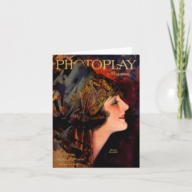 Housse du magazine Photoplay 1920 (Devant)