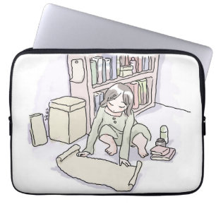 HOUSSE POUR ORDINATEUR PORTABLE さ い く に じ