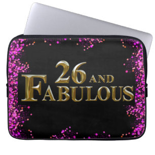 Housse Pour Ordinateur Portable 26e anniversaire