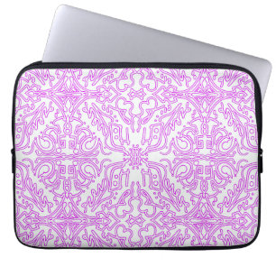 Housse pour ordinateur portable à dentelle mandala