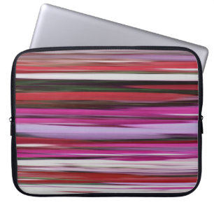 Housse Pour Ordinateur Portable Abstrait #2 : Flou rouge