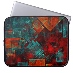 Housse Pour Ordinateur Portable Abstrait Cool coloré moderne Motif artistique