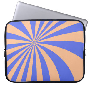 Housse Pour Ordinateur Portable Abstrait motif d'éclatement de soleil arrière - pl