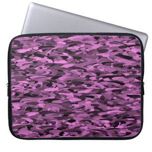 Housse Pour Ordinateur Portable Abstrait Motif violet noir