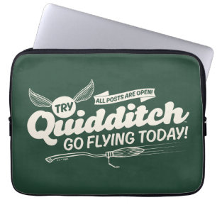 Housse Pour Ordinateur Portable Affiche de recrutement QUIDDITCH™