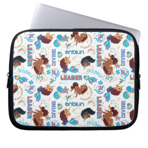 Housse Pour Ordinateur Portable Afro Unicorn Magique autonomiser le Motif