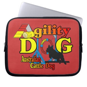 Housse Pour Ordinateur Portable Agilité du chien de bétail australien