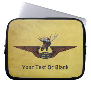 Housse Pour Ordinateur Portable Ailes pilotes de Moose Bush
