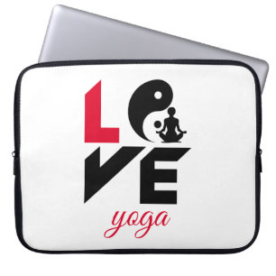 Housse Pour Ordinateur Portable Aimer le yoga