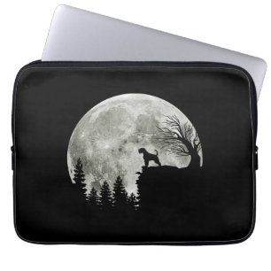 Housse Pour Ordinateur Portable Airedale Terrier Sur Mountain Halloween Amoureux d