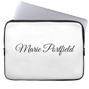 Housse Pour Ordinateur Portable ajoutez votre nom paillettes coloré ajoutez votre