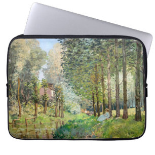 Housse Pour Ordinateur Portable Alfred Sisley - Reposez le long du ruisseau