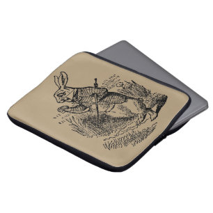 Housse Pour Ordinateur Portable Alice vintage au pays des merveilles