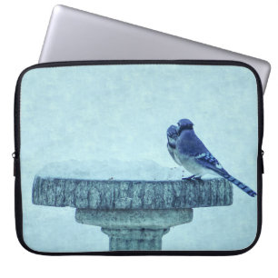 Housse Pour Ordinateur Portable Alimentation hivernale Blue Jays