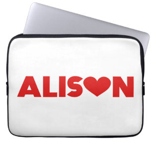 Housse Pour Ordinateur Portable Alison Love