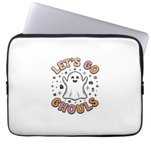Housse Pour Ordinateur Portable Allons-y les fantômes Halloween Mignon Fantôme