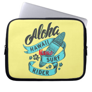 Housse Pour Ordinateur Portable Aloha Hawaii Surf Rider Thunder_Cove