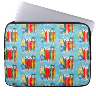 Housse Pour Ordinateur Portable Aloha Hawaii Surf Summer