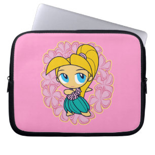 Housse Pour Ordinateur Portable Aloha Honeys Hula Girl Plumeria Neoprène