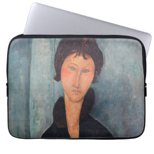 Housse Pour Ordinateur Portable Amedeo Modigliani - Femme aux yeux bleus
