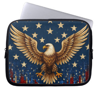 Housse Pour Ordinateur Portable "American Bald Eagle Portable Sleeve - Sta Patriot