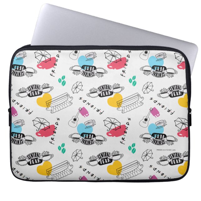 Housse Pour Ordinateur Portable AMIS™ | Motif d'icône (Devant)