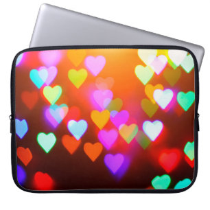 Housse Pour Ordinateur Portable Amour arrière - plan de bokeh
