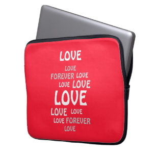 HOUSSE POUR ORDINATEUR PORTABLE AMOUR POUR PETIT AMI, PETITE AMIE, MARI, CADEAU FE