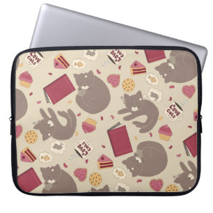 Housse Pour Ordinateur Portable Amoureux des Chats Collage Confortable
