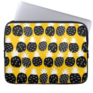 Housse Pour Ordinateur Portable Ananas noir