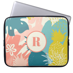 Housse Pour Ordinateur Portable Ananas tropical