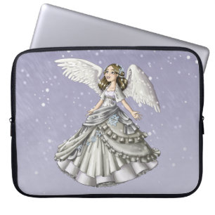 Housse Pour Ordinateur Portable Ange de neige