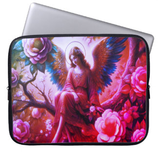 Housse Pour Ordinateur Portable Angel Sitting in the Tree Electronics Bag