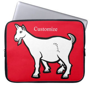 Housse Pour Ordinateur Portable Animal de chèvre Thunder_Cove