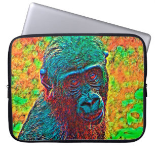 Housse Pour Ordinateur Portable AnimalColor_Gorilla_001