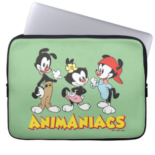 Housse Pour Ordinateur Portable Animaniacs Yakko, Dot et Wakko debout