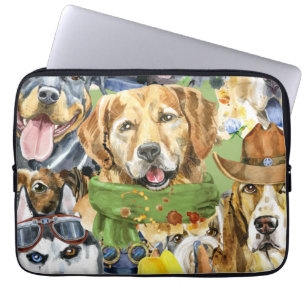 Housse Pour Ordinateur Portable Animaux motifs Chiens Animaux Amateurs