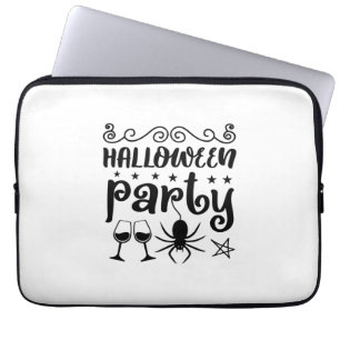 Housse Pour Ordinateur Portable Anniversaire de la fête d'Halloween