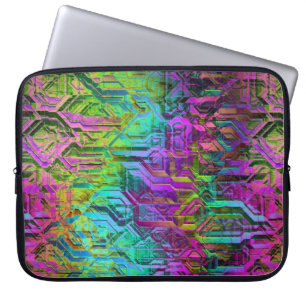 Housse Pour Ordinateur Portable anodized titanium, rainbow holo :