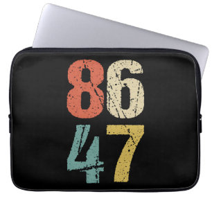 Housse Pour Ordinateur Portable Anti-Trump - 86 47 I