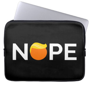 Housse Pour Ordinateur Portable Anti-Trump - Nope Edition
