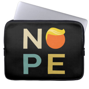 Housse Pour Ordinateur Portable Anti-Trump - Nope Edition III
