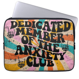 Housse Pour Ordinateur Portable anxiety club member