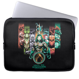 Housse Pour Ordinateur Portable Aquaman   Graphique d'Atlanteans "Unite The Kingdo