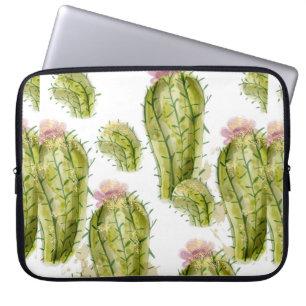 Housse Pour Ordinateur Portable Aquarelle motif Cactus